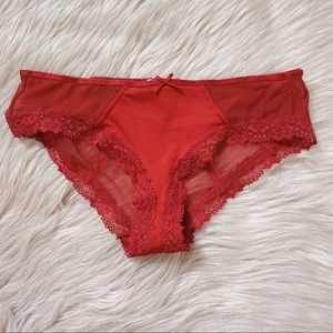 NWT Topshop Red Panties